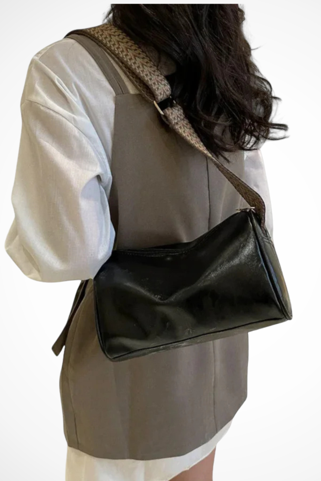 Celeste | Elegant Wide Strap Cross Body Bag