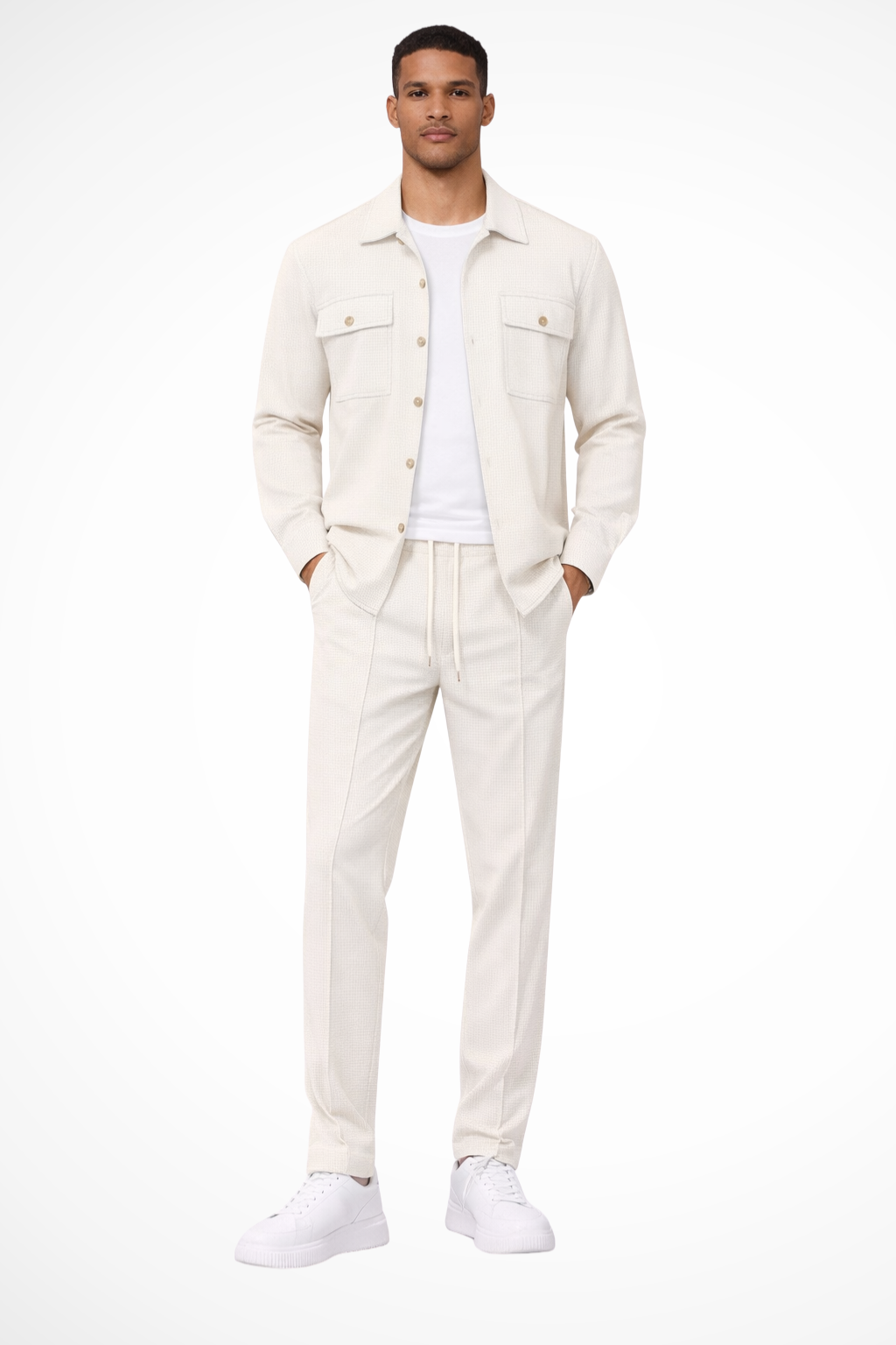 Marcus | Men's Casual Overshirt Two Piece Set