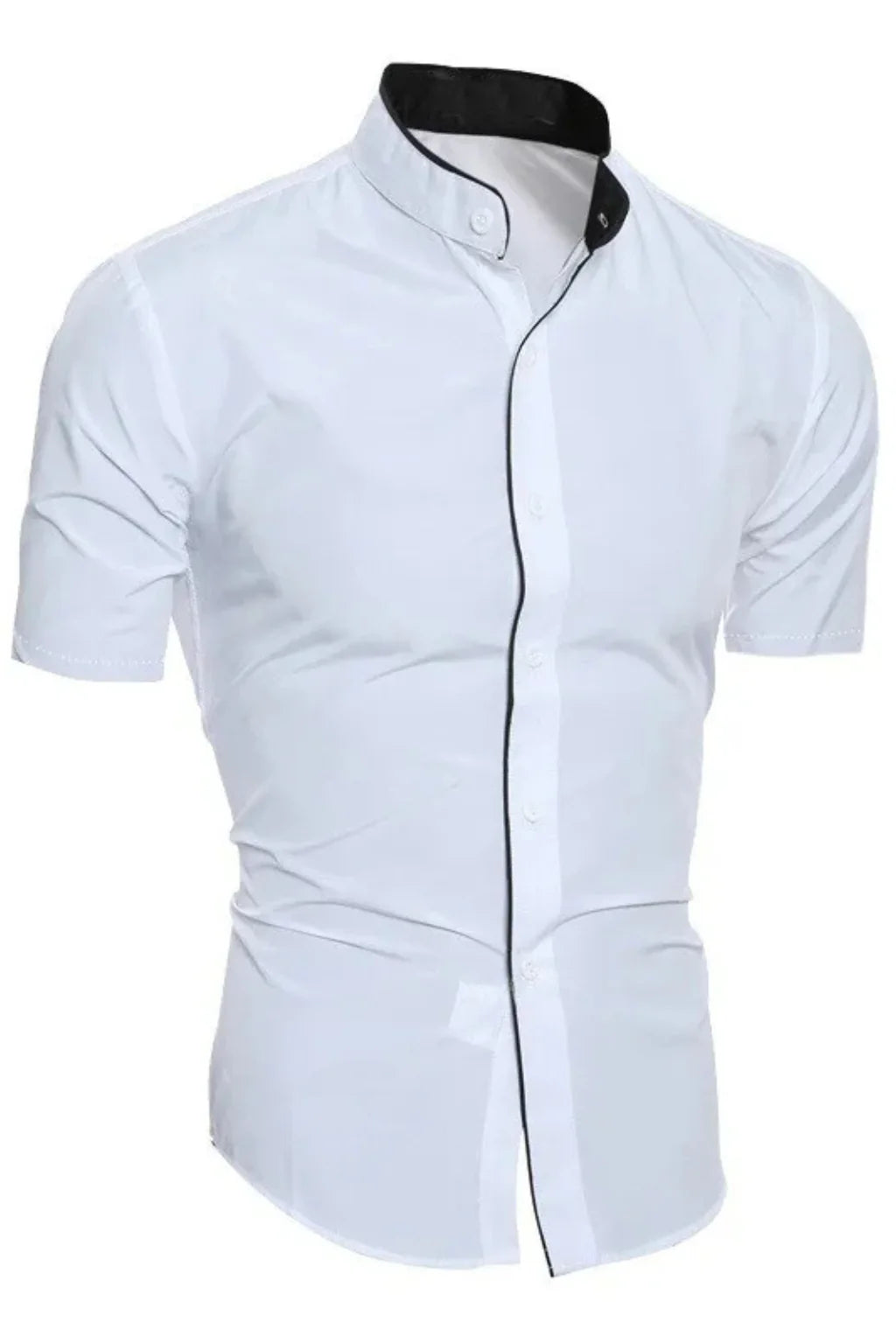 Marcus | Men's Classic Stand Collar Button Down Shirt