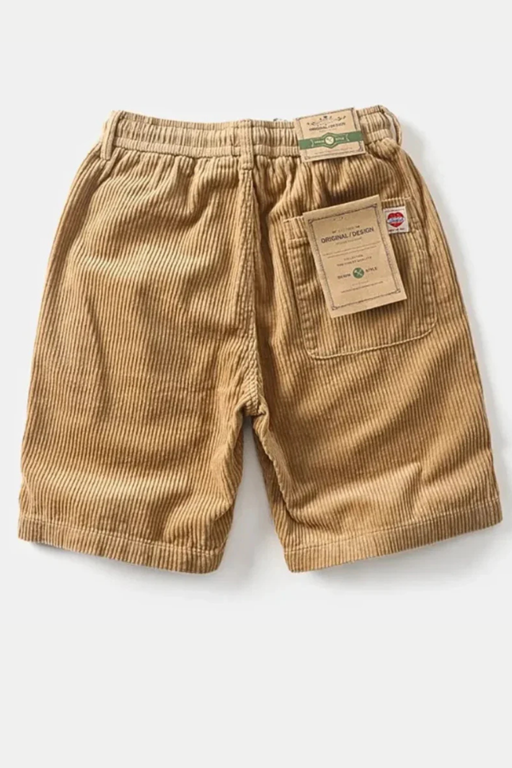 Marcus | Men's Casual Drawstring Corduroy Shorts