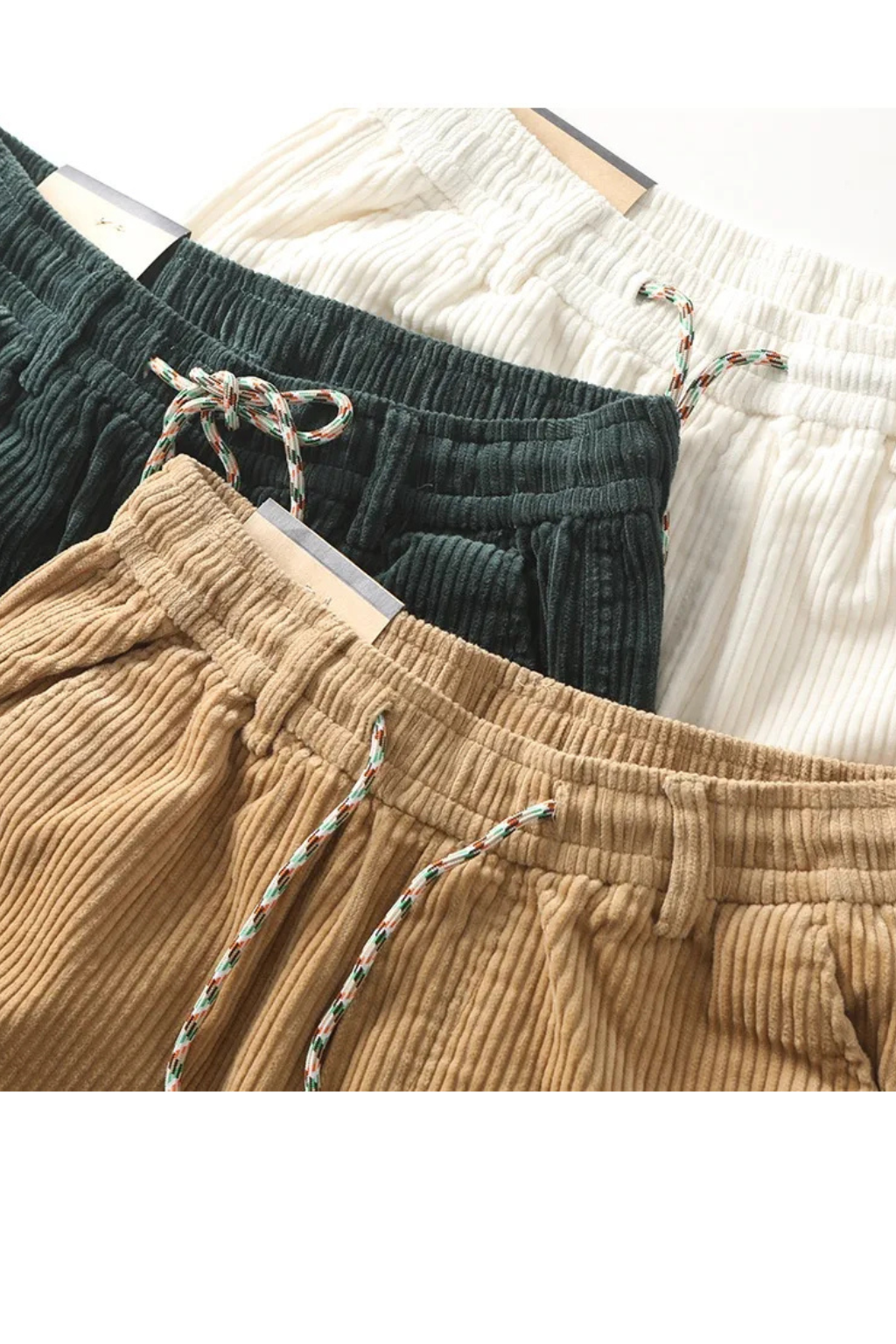 Marcus | Men's Casual Drawstring Corduroy Shorts