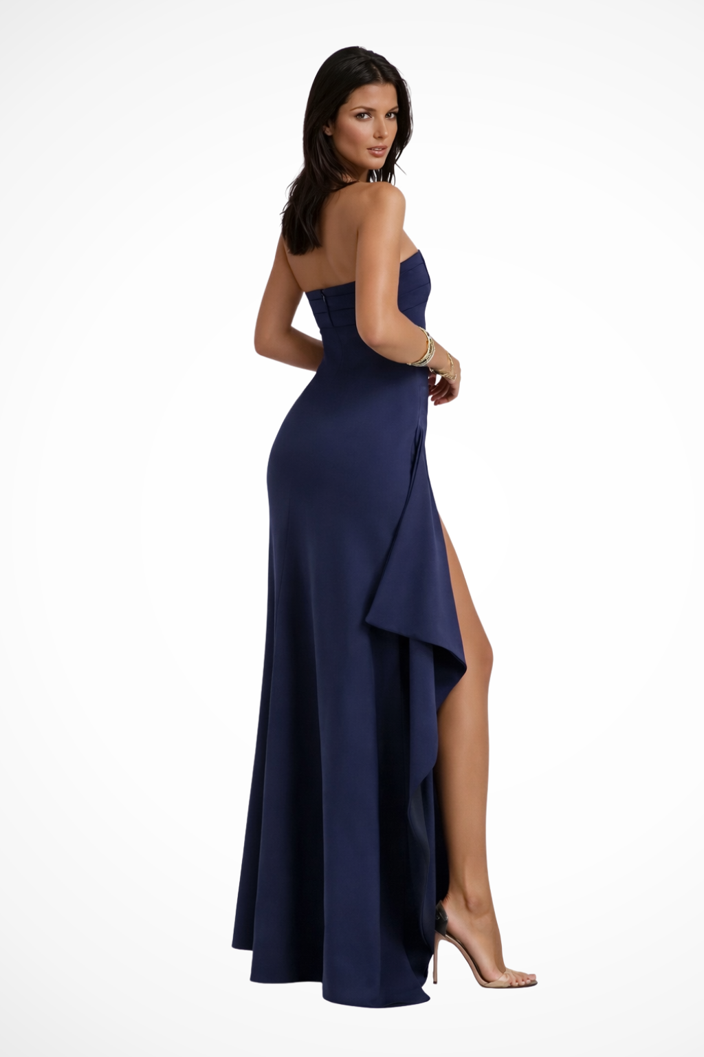 Rowella | Elegant Strapless Formal Maxi Dress