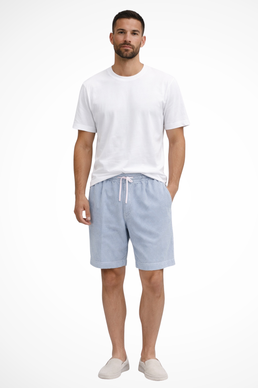 Benedict | Men's Relaxed Drawstring Corduroy Shorts
