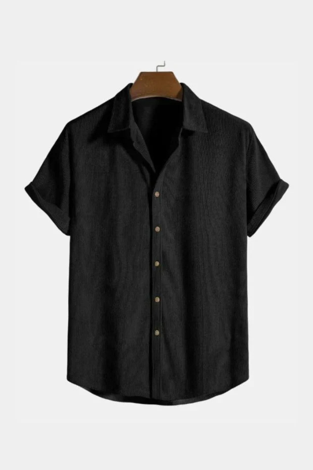 Harrison | Men's Casual Textured Camp Collar Shirt