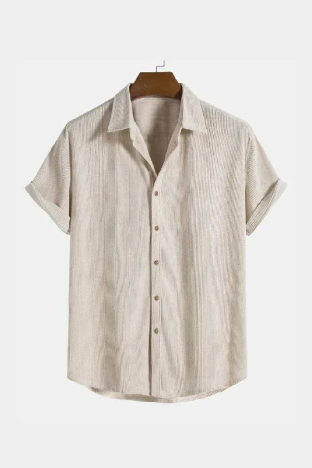 Harrison | Men's Casual Textured Camp Collar Shirt