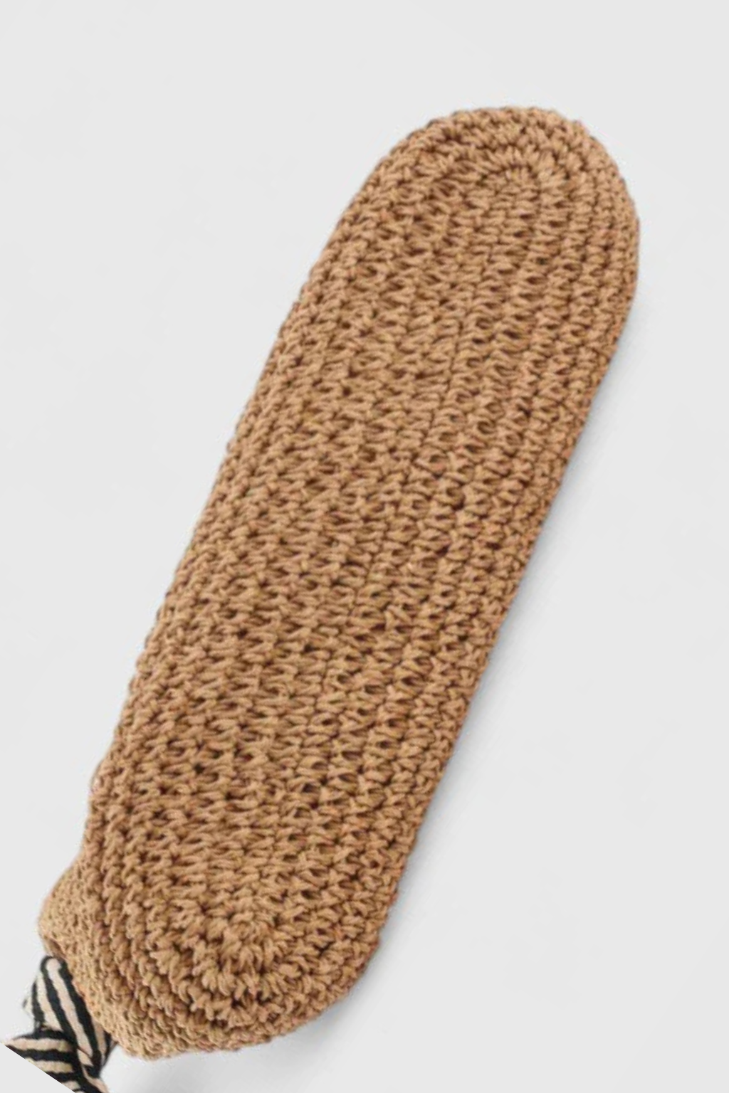Clarissa | Crochet Hobo Bag with Striped Straps