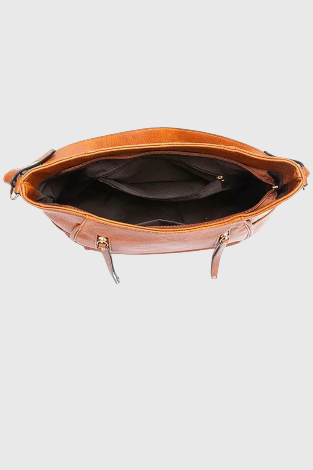 Cordelia | Elegant Dual Zip Tassel Hobo Bag