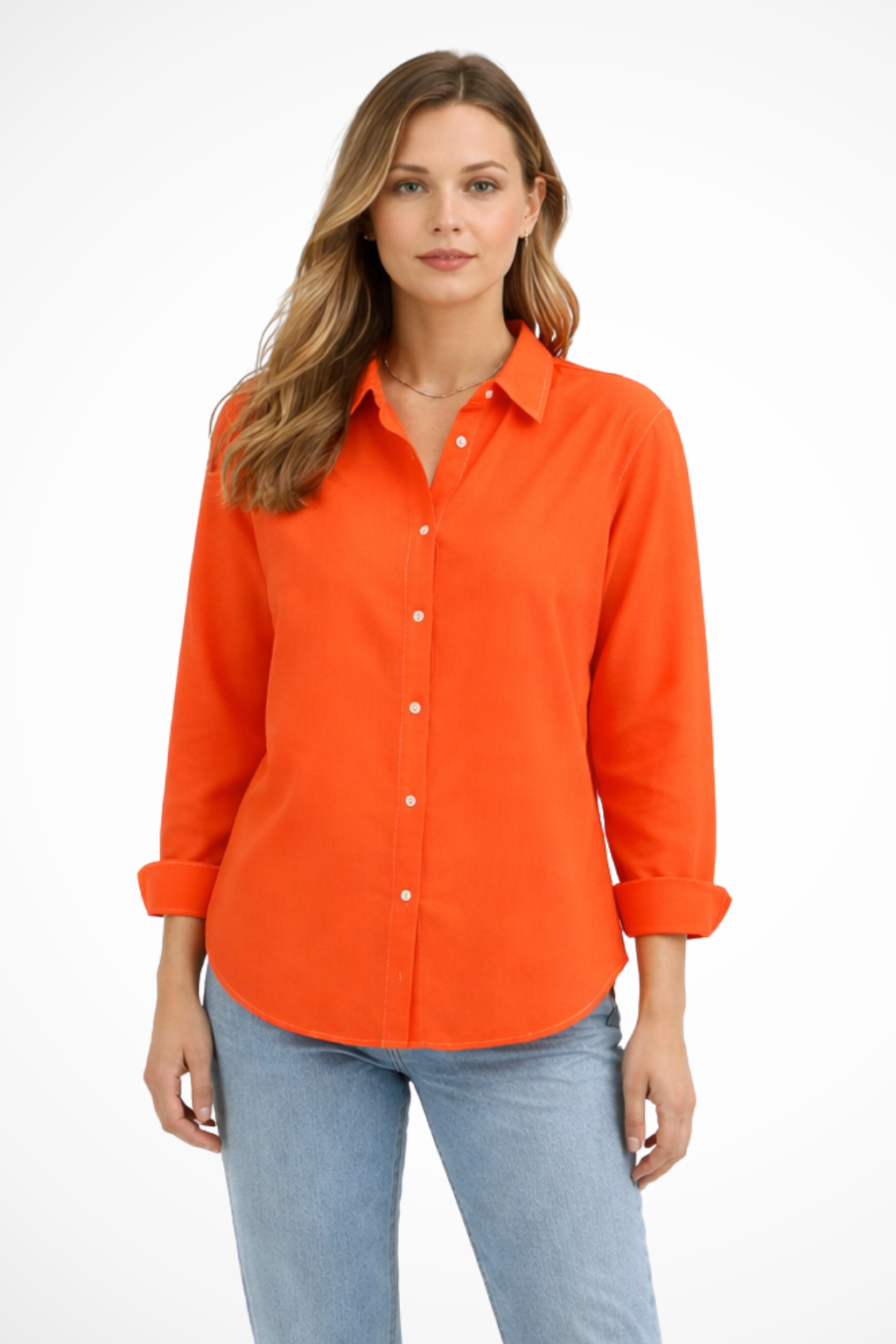 Claribel | Elegant Classic Button Front Shirt