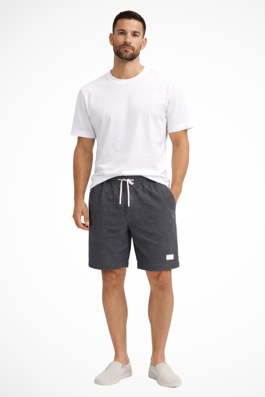 Benedict | Men's Relaxed Drawstring Corduroy Shorts