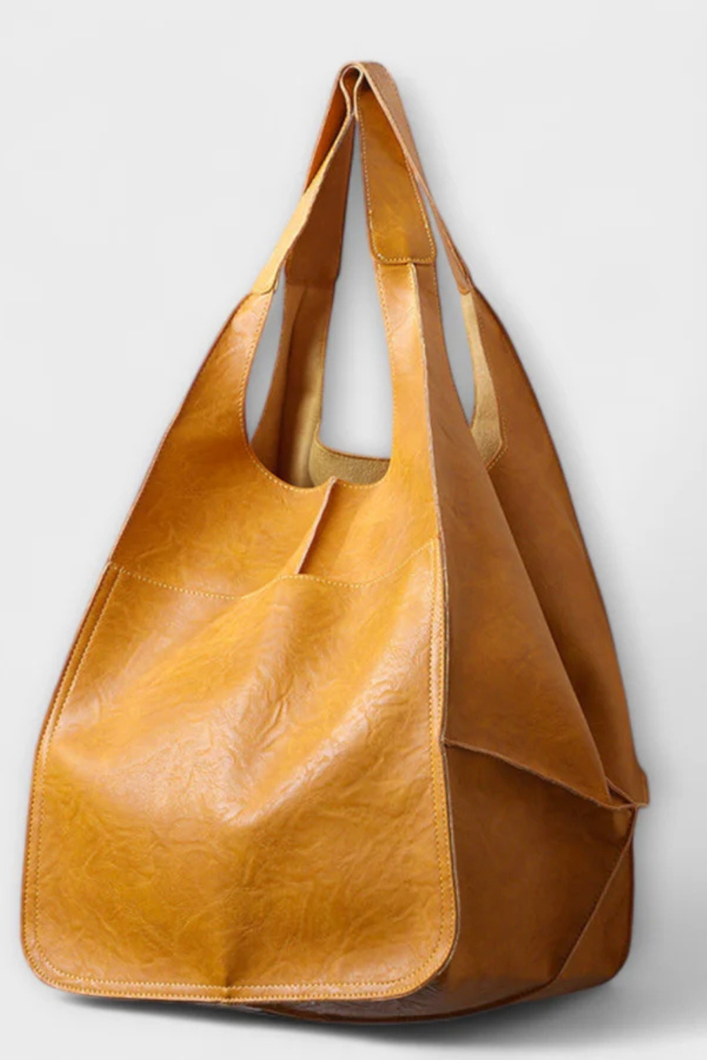 Celeste | Elegant Slouchy Leather Shopper Bag