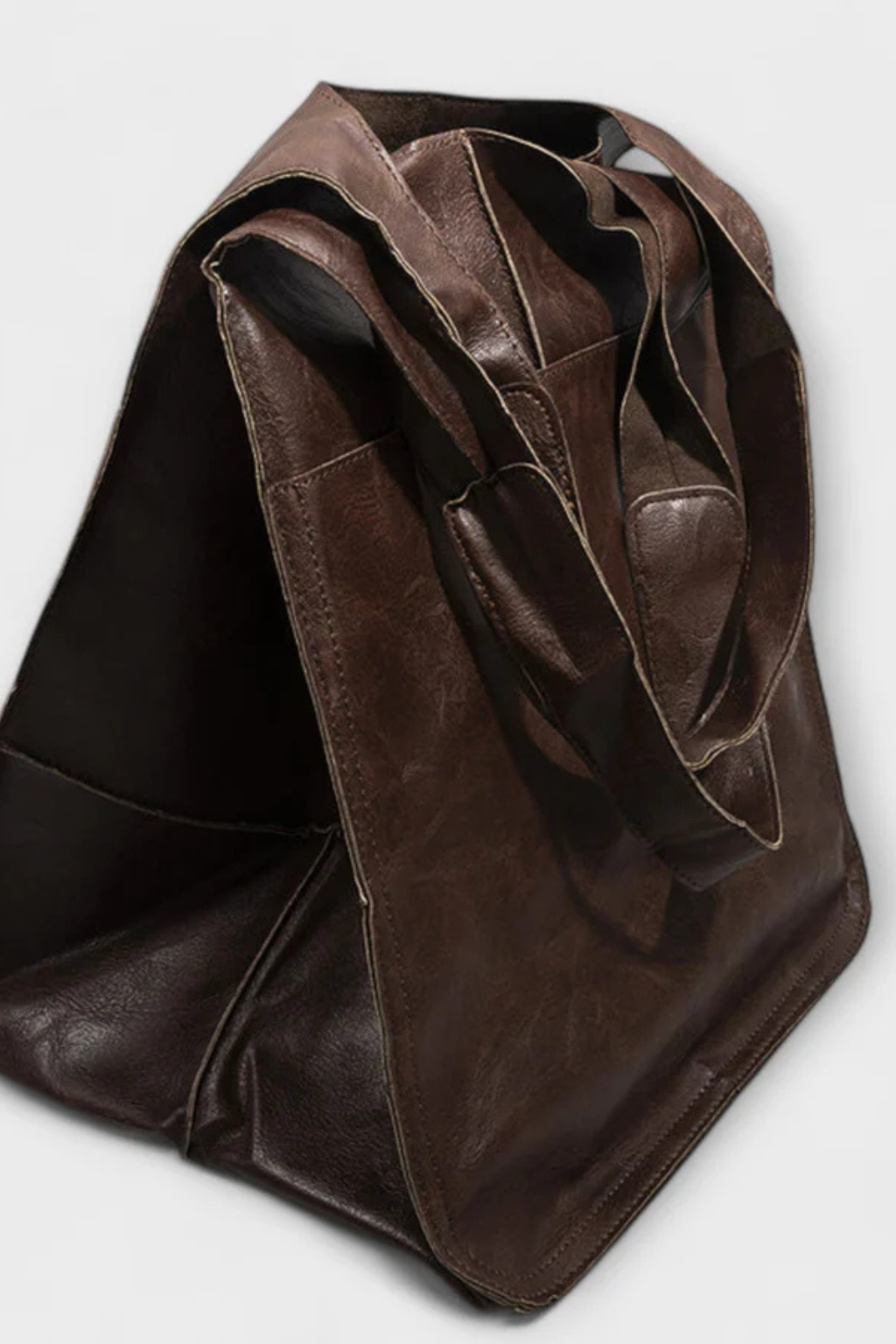 Celeste | Elegant Slouchy Leather Shopper Bag