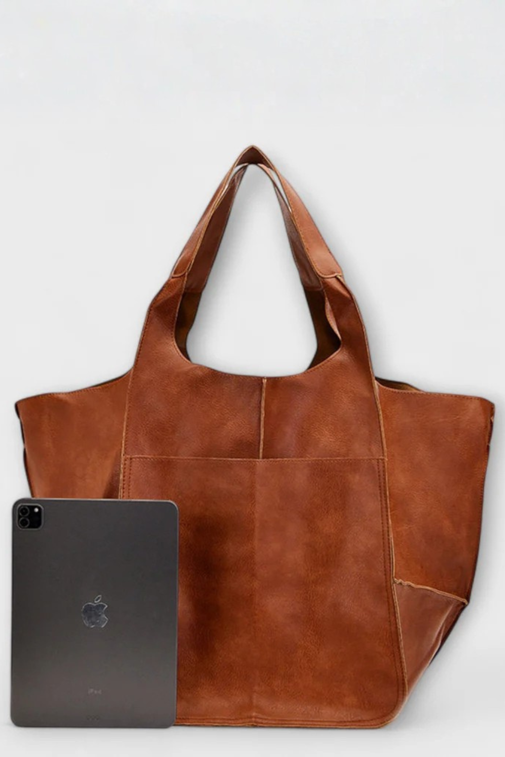 Celeste | Elegant Slouchy Leather Shopper Bag