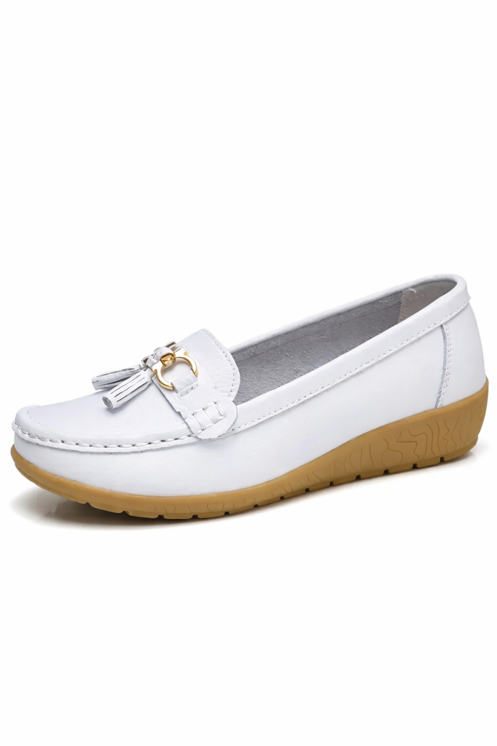 Cordelia | Elegant Tassel Detail Penny Loafers