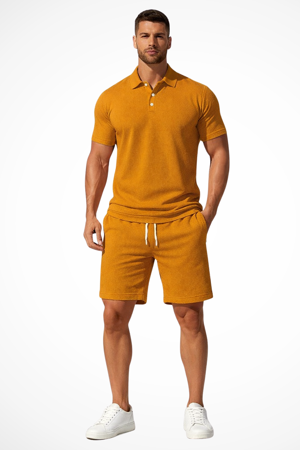 Marcus | Men's Essential Textured Two Piece Set
