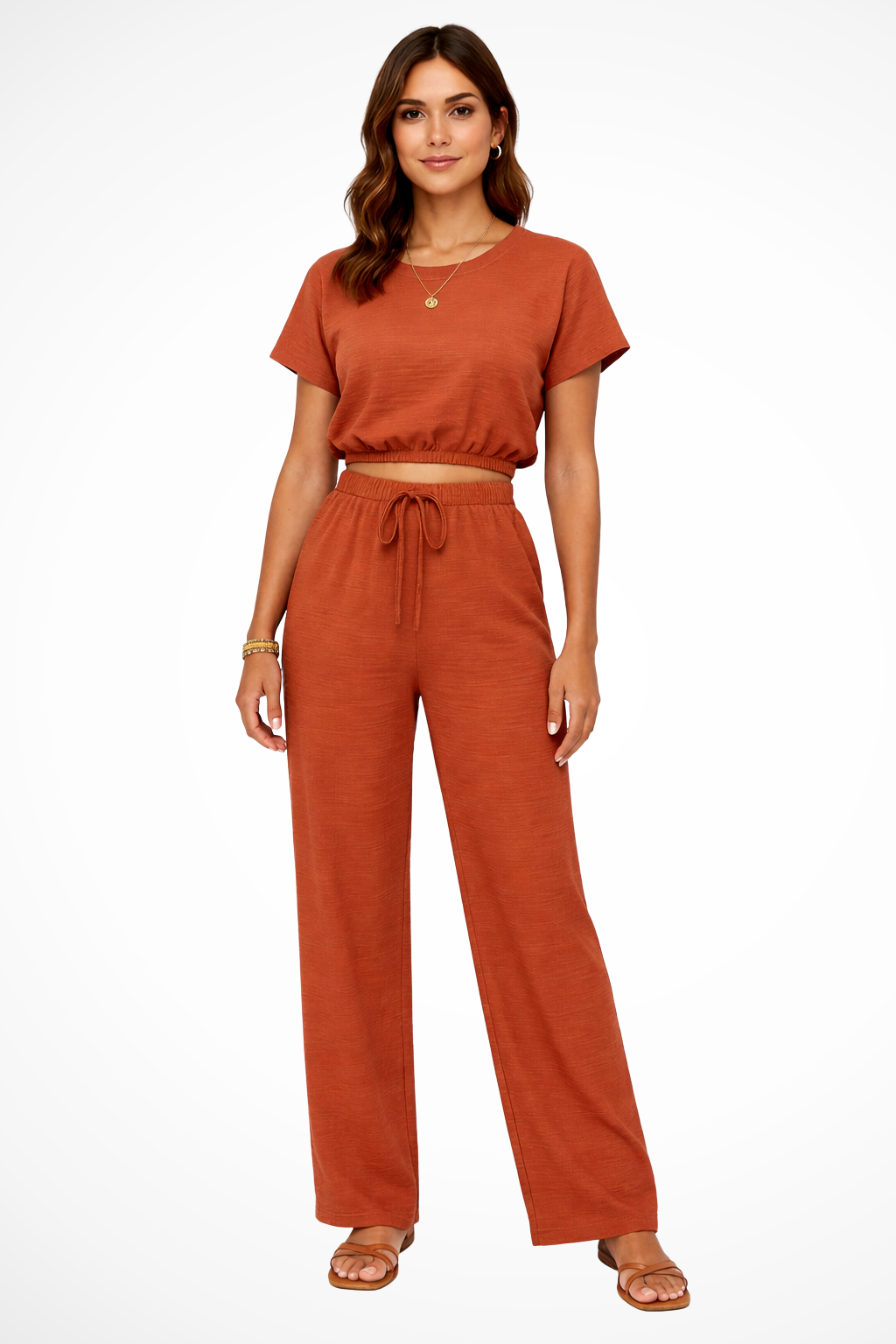 Isadora | Casual Textured Two Piece Going Out Set