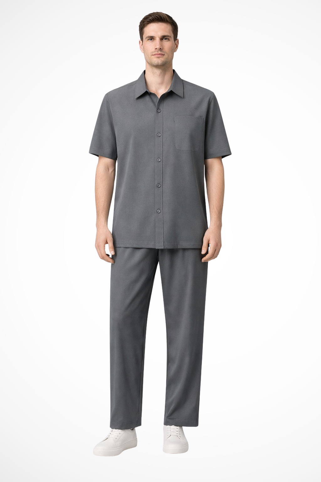 Richard | Men's Classic Short Sleeve Two Piece Set
