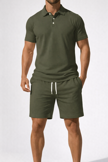 Harrison | Men's Classic Polo Two Piece Set