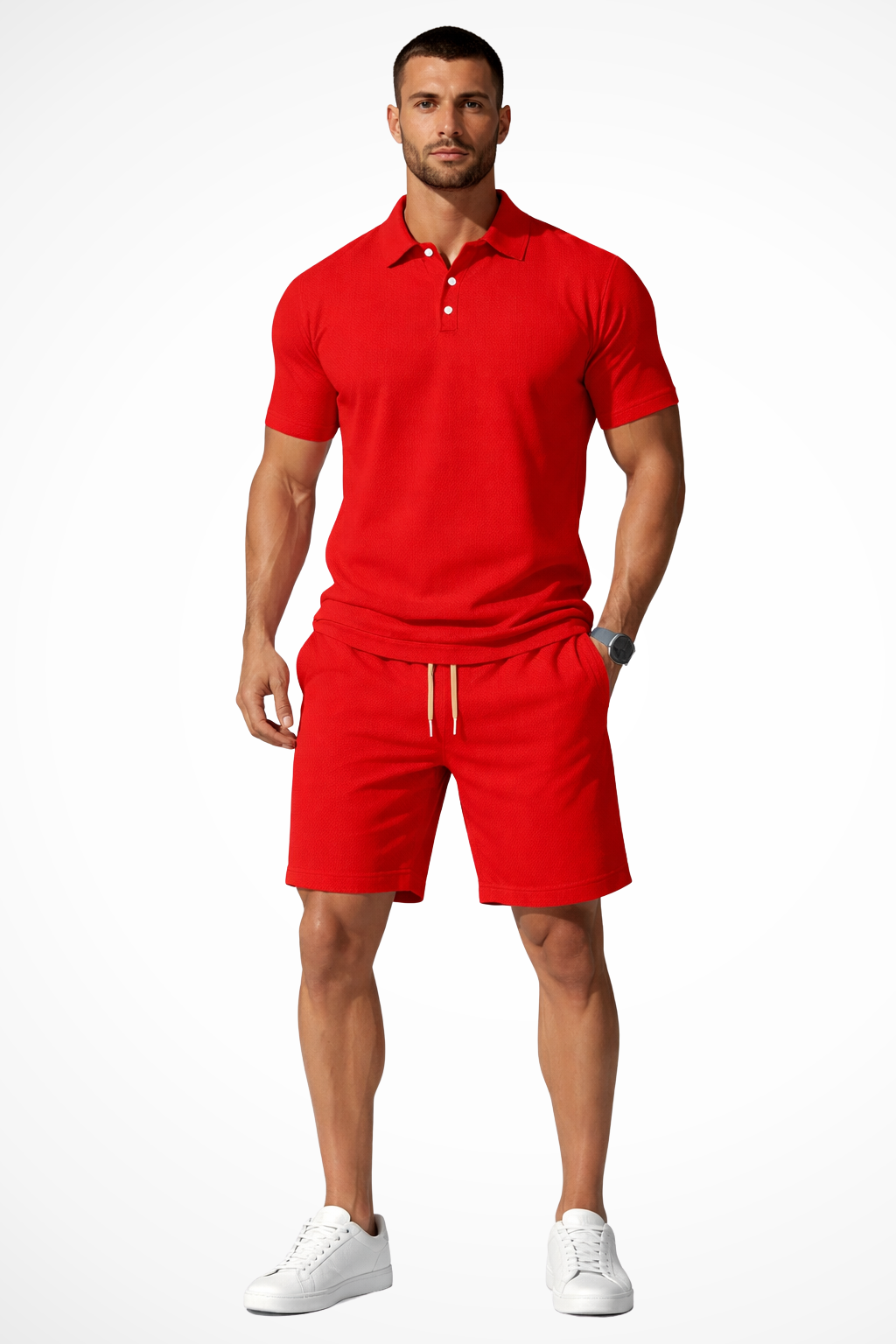 Marcus | Men's Essential Textured Two Piece Set