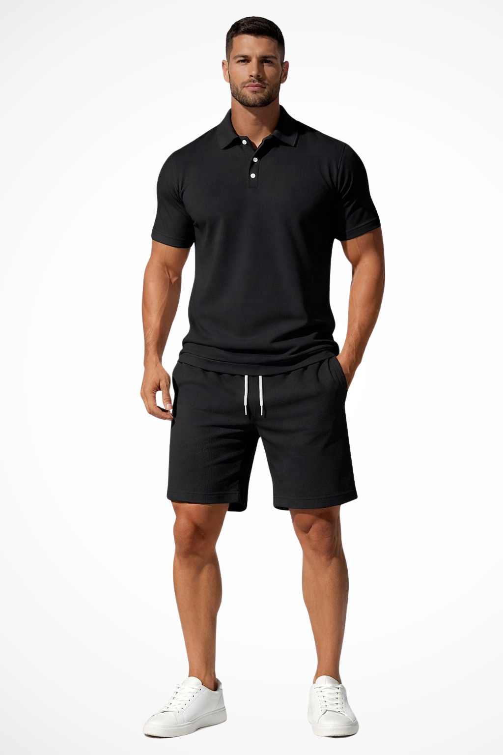 Marcus | Men's Essential Textured Two Piece Set