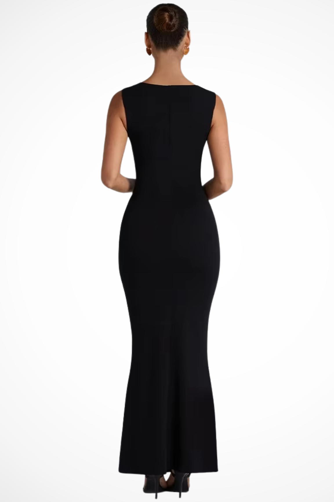 Isadora | Elegant Square Neck Bodycon Maxi Dress