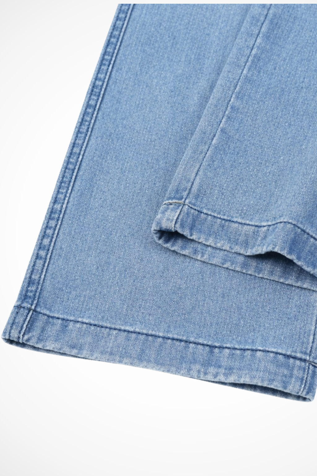 Luneth | Effortless Oversized Wide Leg Denim Jeans