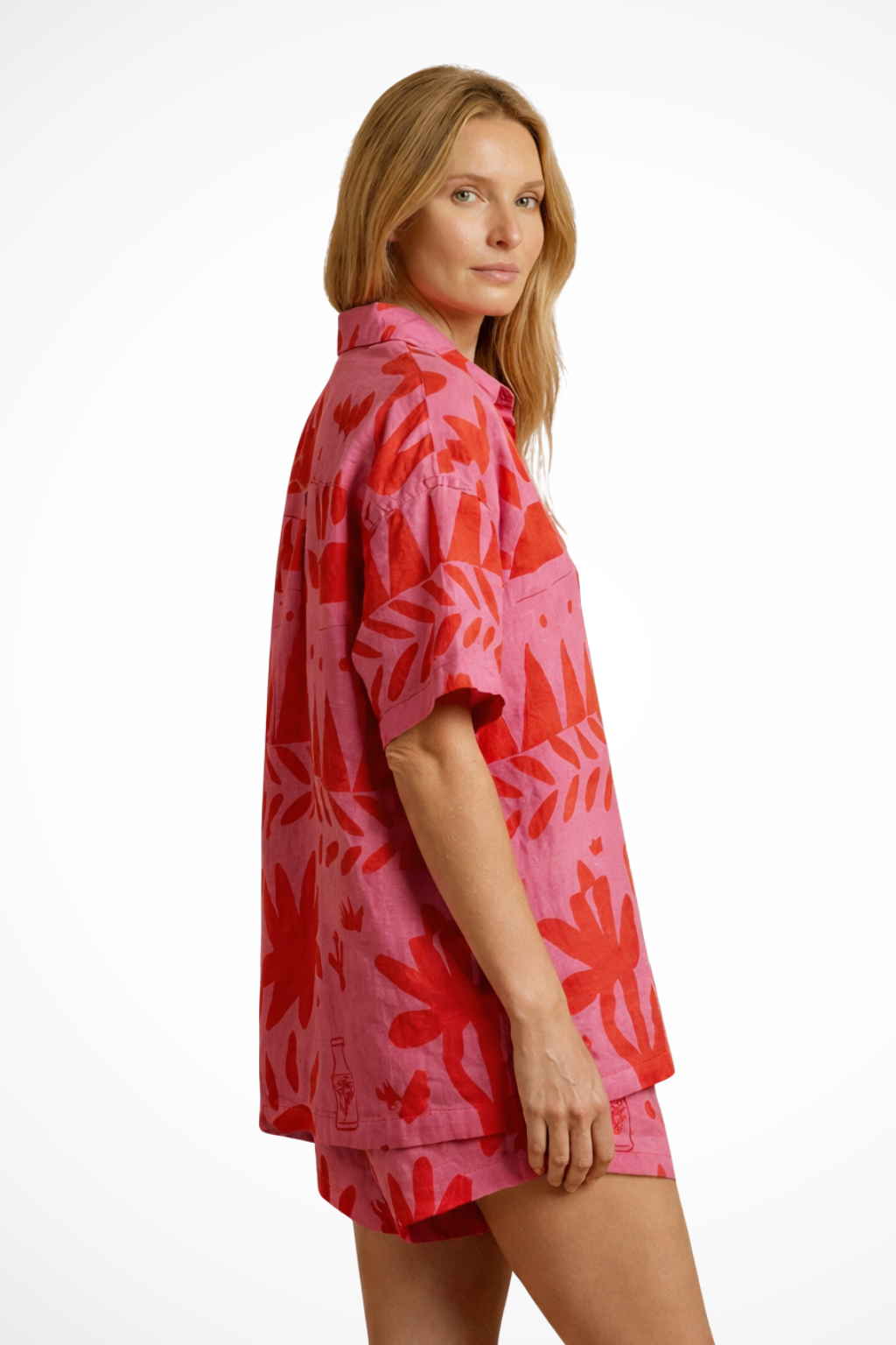 Rowella | Floral Camp Collar Two Piece Set