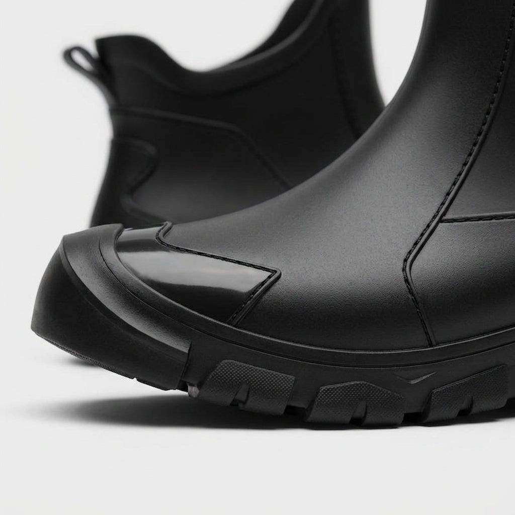 Men's Ankle Boots Chelsea Waterproof Lugged Sole Reinforced Toe