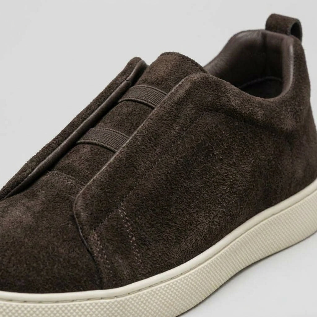Men's Casual Sneakers Canvas Low-Top Lace-Up