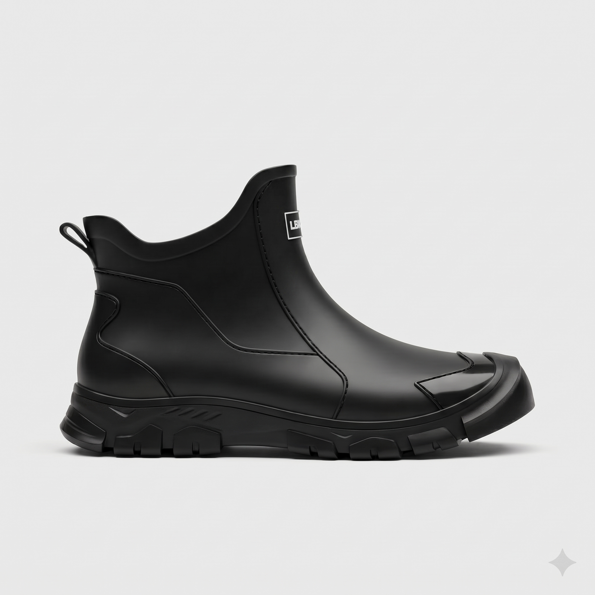 Men's Ankle Boots Chelsea Waterproof Lugged Sole Reinforced Toe