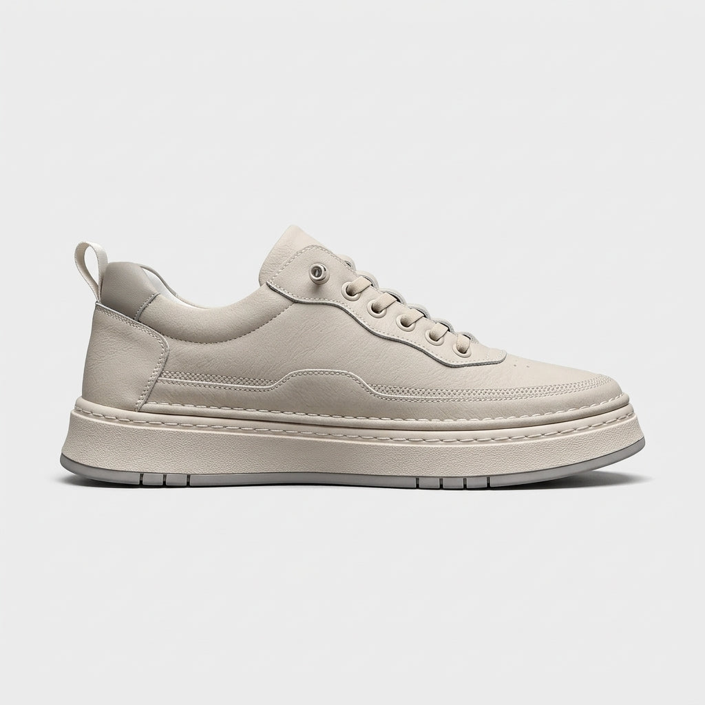 Men’s Casual Low Top Sneakers Flexible Platform Sole