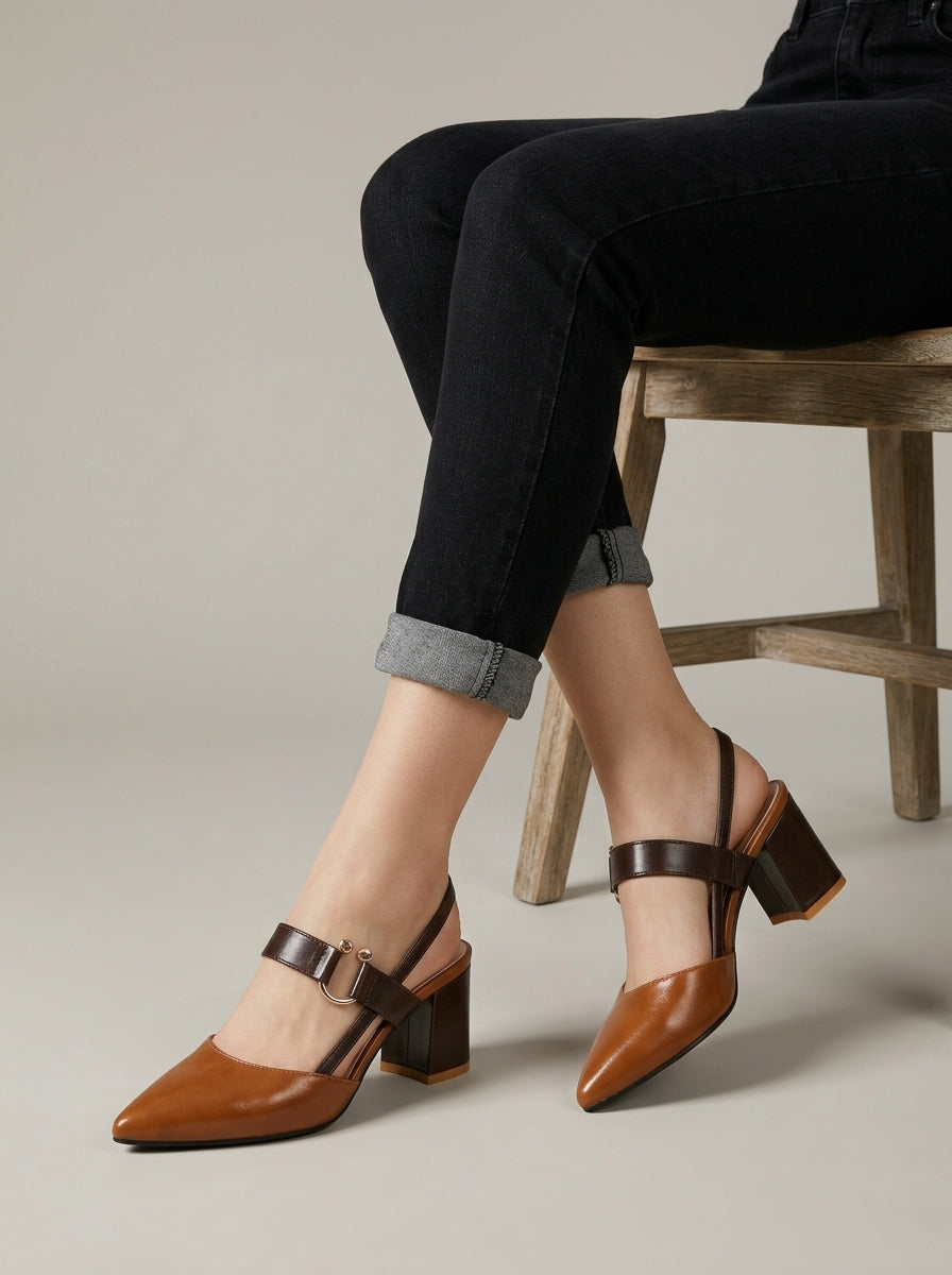 Women's Block Heels Slingback