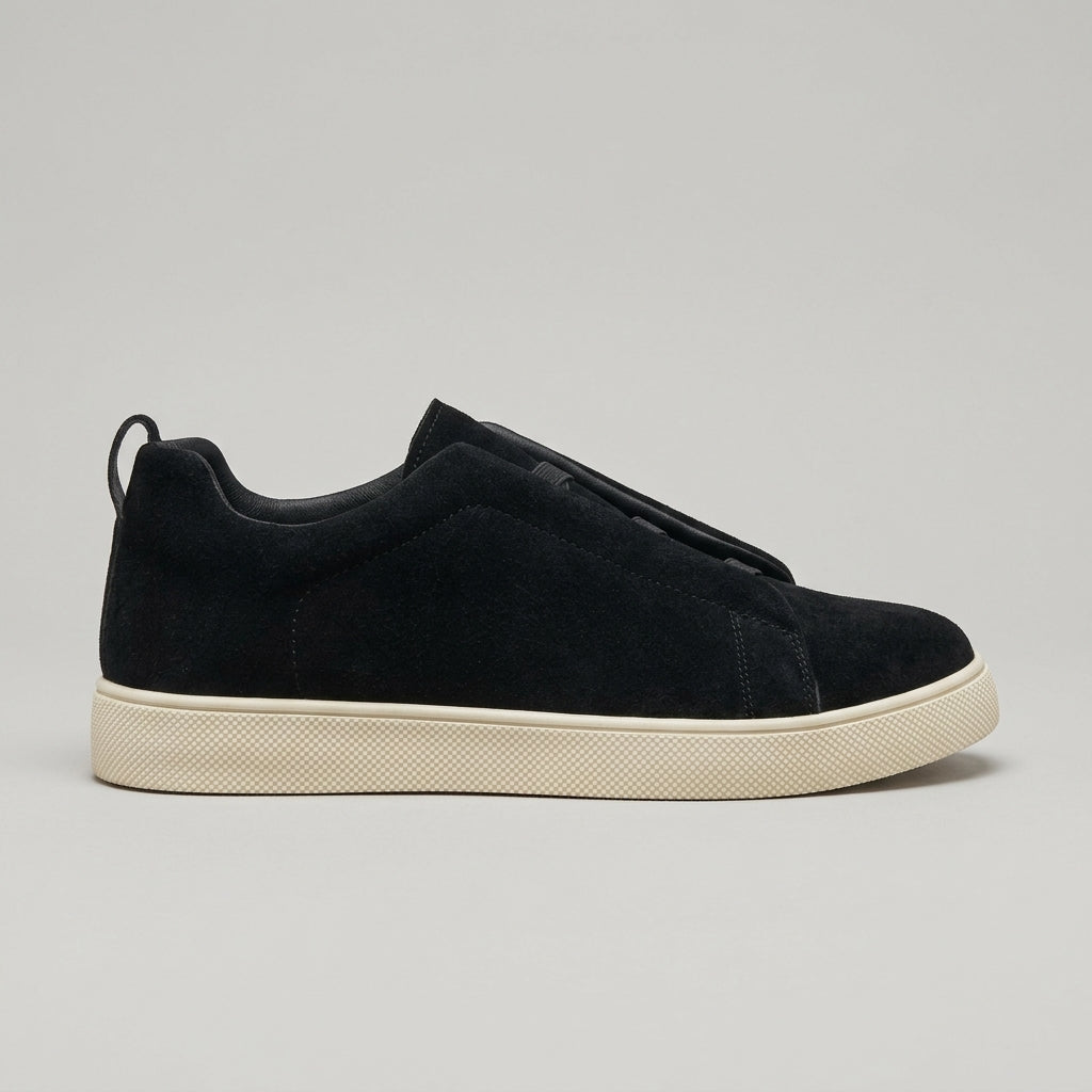 Men's Casual Sneakers Canvas Low-Top Lace-Up