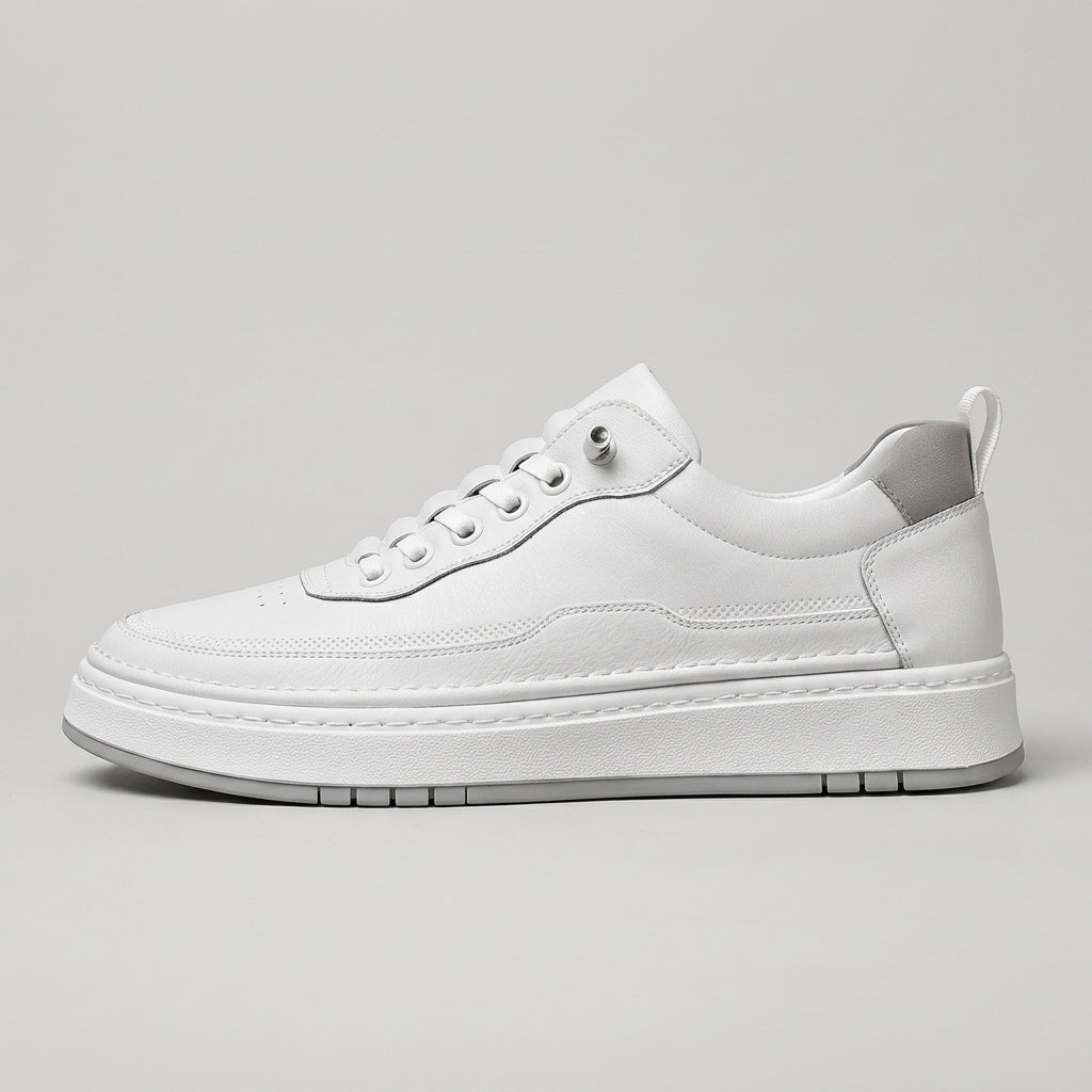 Men’s Casual Low Top Sneakers Flexible Platform Sole