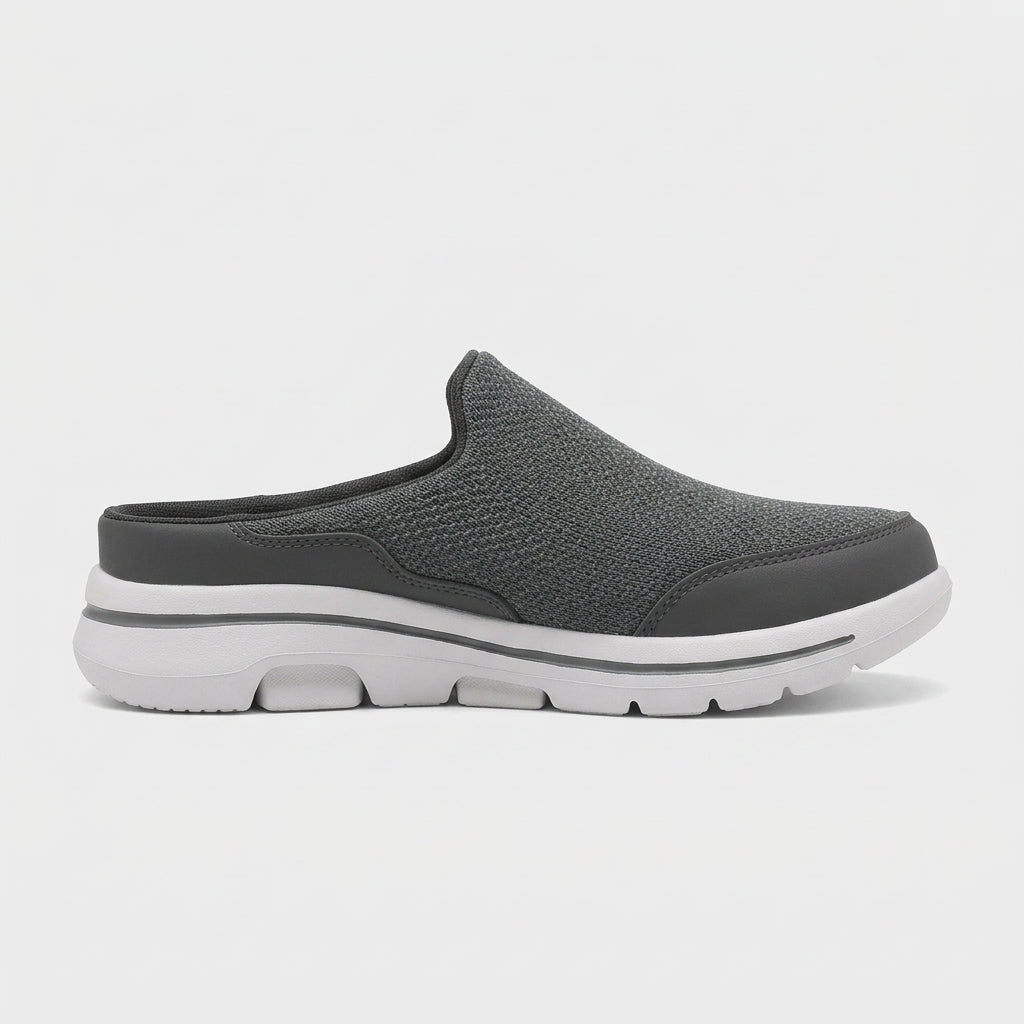 Women's Backless Slip-On Sneaker Mules with Chunky Sole